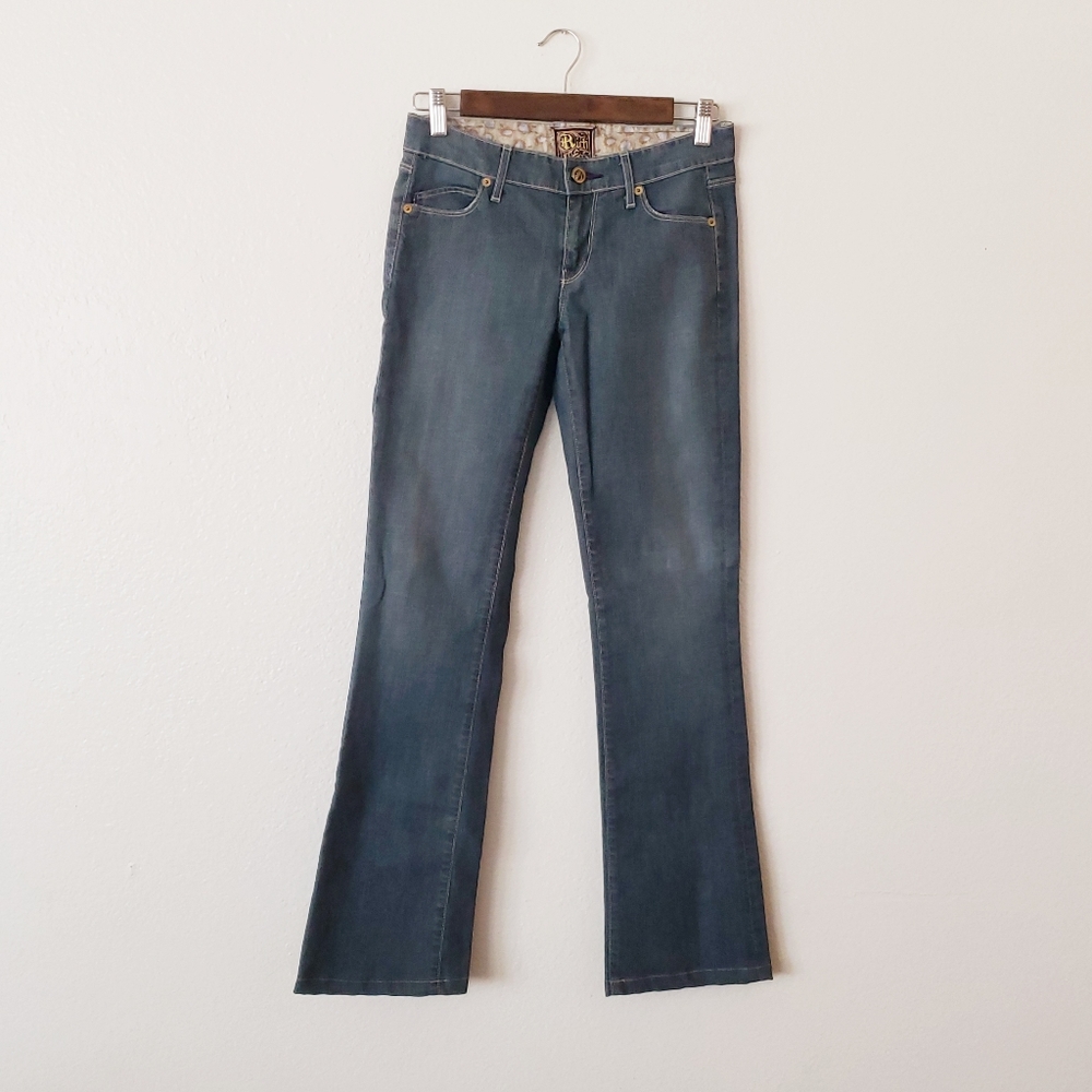 Rich & Skinny Fit and Flare Low Rise Jeans Size 25